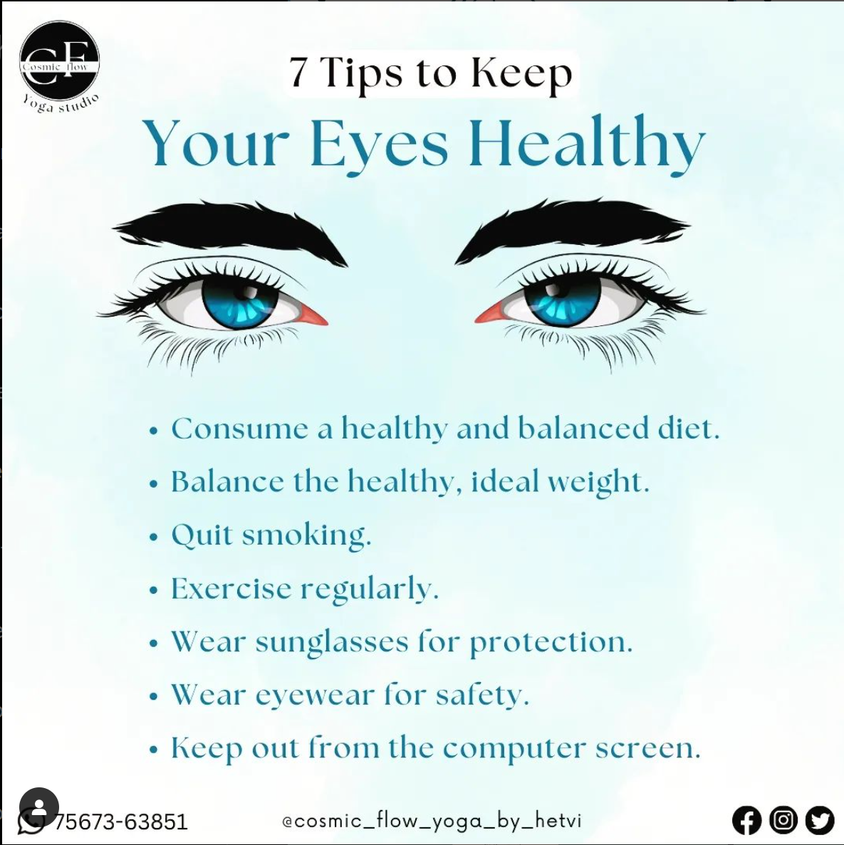 Cosmic Yoga Instagram Image