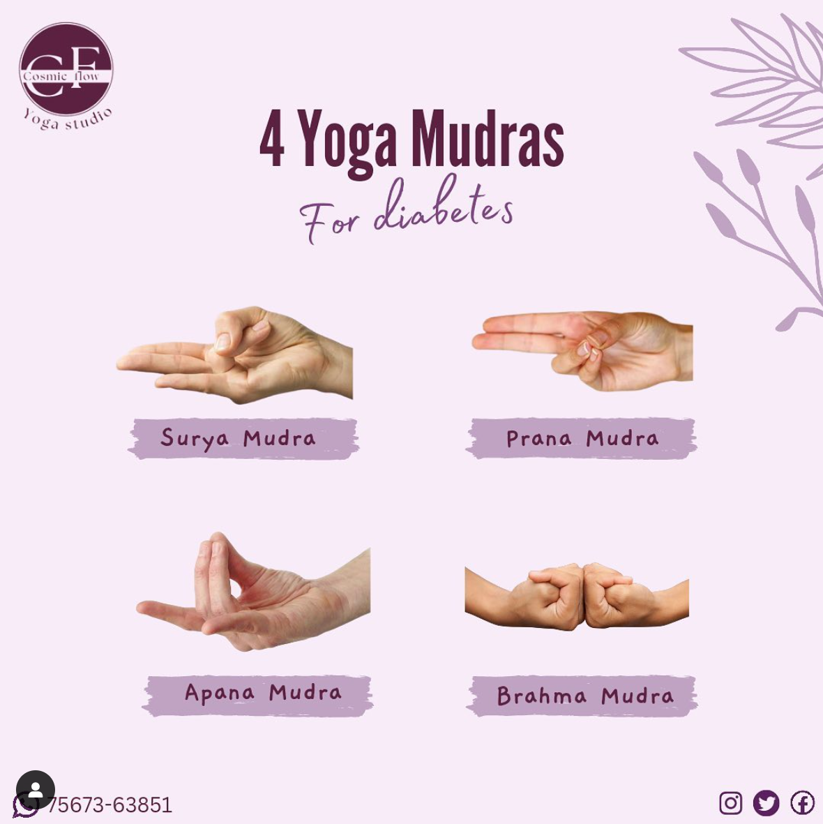 Cosmic Yoga Instagram Image